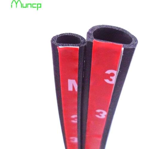 5 meters Car Door Seal Strip Big D Small D-type Waterproof Trim Sound Insulation auto rubber seal Strips For Hyundai ix35 iX45