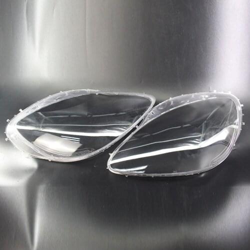 Car Glass Head Light Lampshade Lamp Shell 2005-2013 Transparent Lens Front Headlight Cover Replacement For Chevrolet Corvette C6