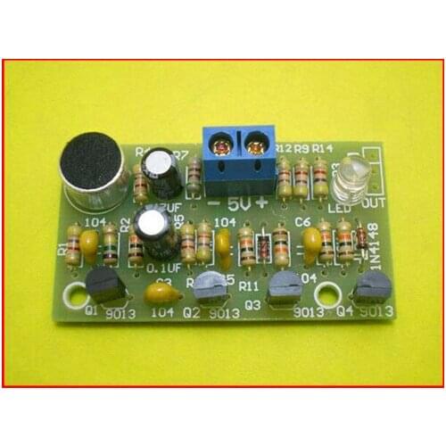 Free Shipping!!! Sensitive / Colorful LED / beat bistable switch / diy kit / electronic production /Electronic Component