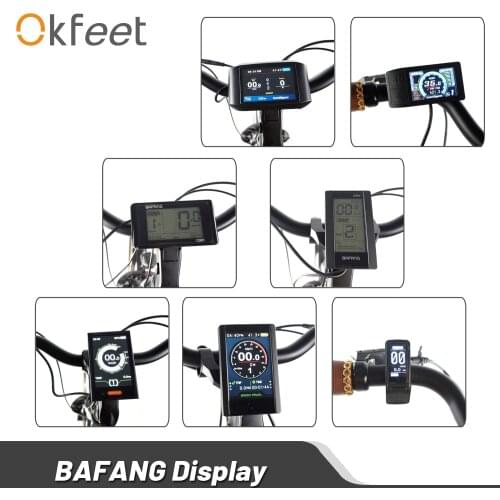 Okfeet Smart Tiny SW102 Display for Bafang BBS01 BBS02 BBSHD Functional top design