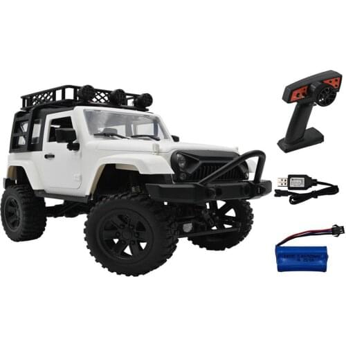 F3 1:14 4WD RC Car 2.4G Radio Remote Control RC Car RTR Crawler Off-Road Buggy Vehicle Model with LED Light Trucks Toys For Kids