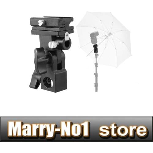 Cowboy Studio Flash Shoe Holder Swivel Bracket Umbrella Mount B with top screw Free Shipping