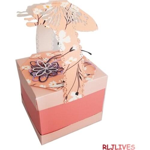 Box Metal Cutting Dies Stencils for DIY Scrapbooking Stamp/photo album Decorative Embossing DIY Paper Cards