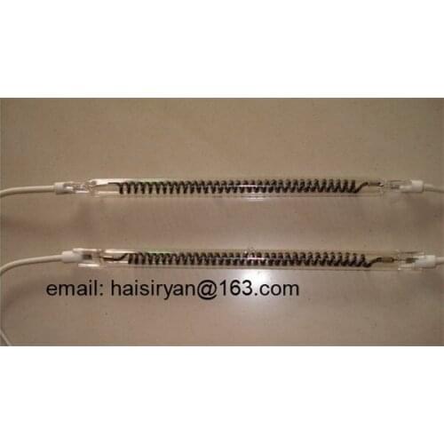 Heater oven parts Electric carbon fiber quartz heater tube for drying