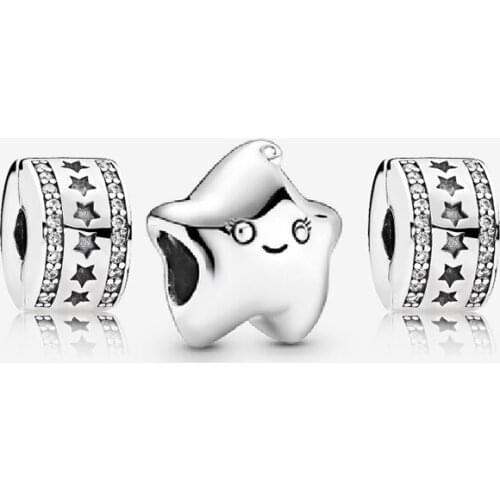 2020 New Shiny Exquisite Star Shape, Bracelet Charm, High-quality Glamour Jewelry, Romantic Christmas Gift For Girlfriend