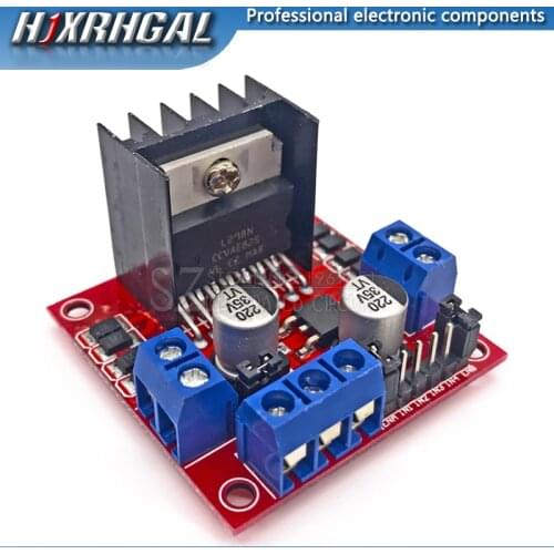 1pcs New Dual H Bridge DC Stepper Motor Drive Controller Board Module L298N MOTOR DRIVER new hjxrhgal