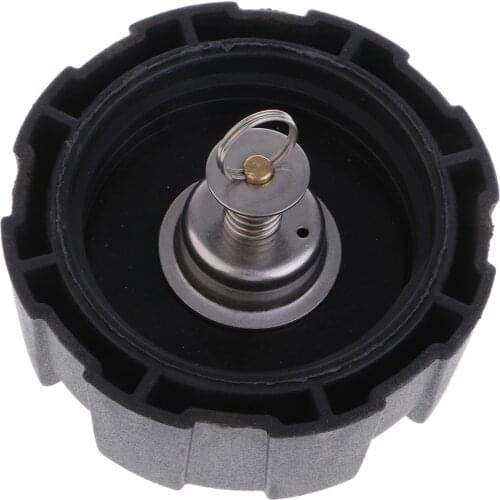 Portable Marine Boat Fuel Tank Vented Gas Cap Fit for 12L 24L Outboard Engines - Black