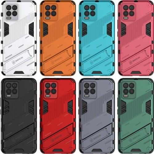 Shield Phone case For Realme 8 Pro case Realme Q3 V15 5G C15 C12 Hybrid Shockproof Holder stand Cover For Realme GT 7 Pro Fundas