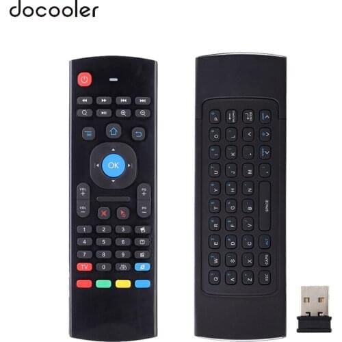 MX III Portable 2.4G Wireless Remote Control Keyboard Controller Air Mouse for Smart TV Android TV box mini PC HTPC