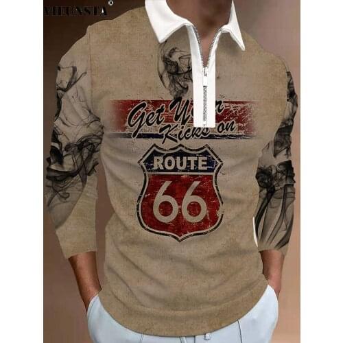 Мужские поло с длинным рукавом VIEUNSTA China At AliExpress