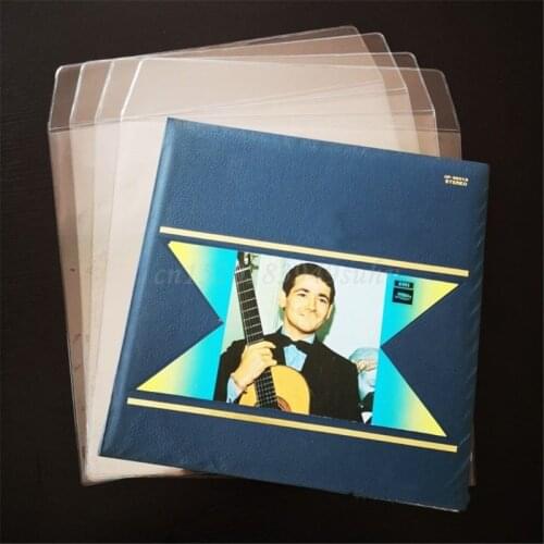 5Pcs/bag Thickened PVC Material Outer Sleeve Record Protective Bag Cover for 12 Inches LP Vinyl Records Accessories