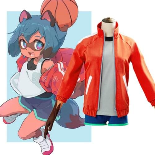 Anime Bna Brand New Animal Cosplay Costume Kagemori Michiru Cosplay Costumes Halloween Unisex Clothes Set Coat+shirt+short Pants