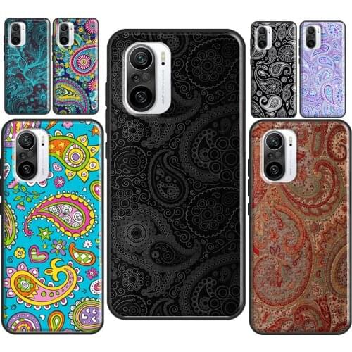 Paisley Pattern For POCO X3 Pro M3 F1 F3 Phone Case For Xiaomi Mi 11 Ultra Mi Note 10 Lite Mi 10T 9T Pro