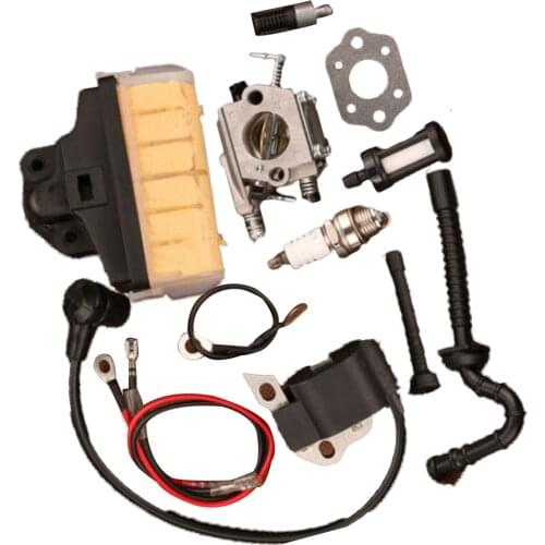 Part Carburetor Kit Tool Spark Plug Fuel Oil Line For STIHL 021 023 025