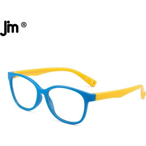 Kids Blue Light Glasses TR Frame Vintage Square Computer Glasses