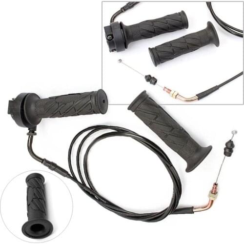 Motorcycle Pull Wire Electric Car Pull Throttle Line Emergency Throttle Cable Handlebar Grip Cable For GY6 125-150CC ATV Bike