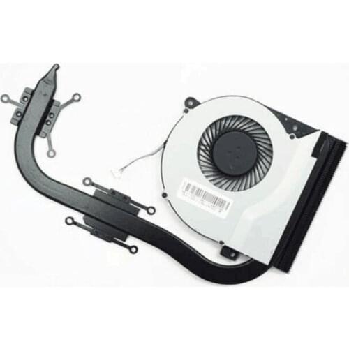 Original laptop heatsink cooling fan cpu cooler For K46C S46C K46CM E46C A46C heatsink Fan+brass radiator