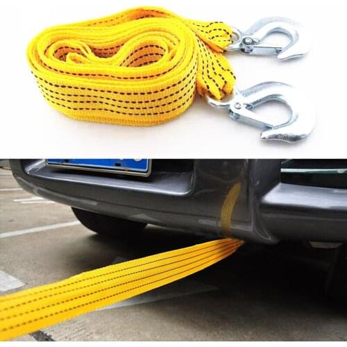 4 m 3 tons double layer thickening rescue car rope for Hyundai ix35 iX45 iX25 i20 i30 Sonata,Verna,Solaris,Elantra,Accent