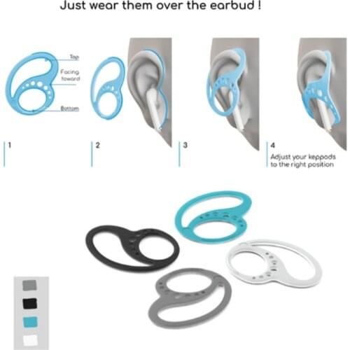 Headphone Anti-drop Clip Protective Cover Keepods Keeps Earbuds Secure 53CC