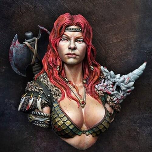 1/12 Barbarian Movie game role theme Resin Figure Bust GK Uncoated No colour