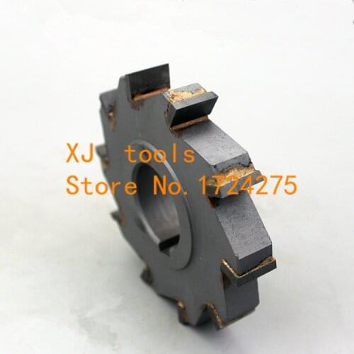 1pcs 125*4*5*6*8*10*12*14*16*18*20 alloy with three edge milling cutter, Alloy milling cutter,Suitable for processing groove