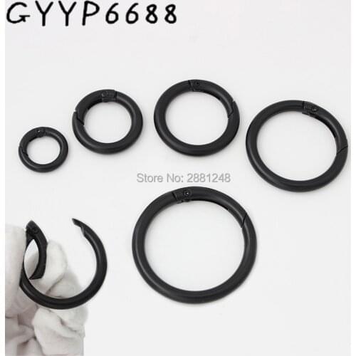 13 19mm 25mm 32 38mm Spring O Ring Openable Key ring Leather Bag Belt Strap Dog Chain Buckle Snap Clasp Clip Trigger Accessories