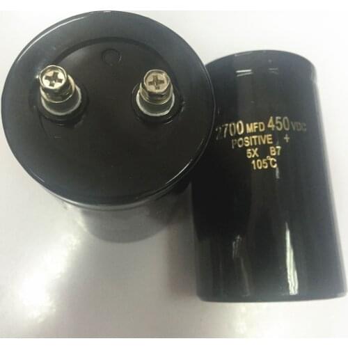 2700uf 450v Electrolytic Capacitor 65mmx105mm