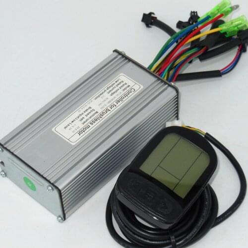 36V 48V 500W 22-25Amax Brushless DC Motor Controller Ebike LCD5 KUNTENG LCD Controller +KT-LCD5 Display One Set