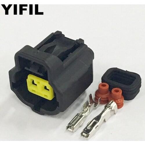 5/10/20/50/100pcs/lot 2 Pin/Way Tyco 1.8mm Water Temperature Sensor Plug Connector For Toyota Camry Corolla 178390-2