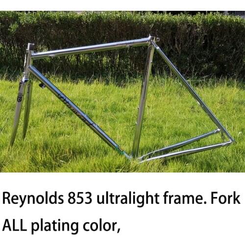 Reynolds 853 Vintage Road Bike Ultra Light Frame/Fork Plating color, steel frame, bicycle accessories