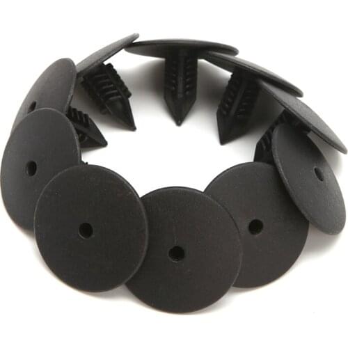 10x Wheel Arch Lining Splash Guard Trim Clips For Renault Clio MK2 Scenic Megane E7CA