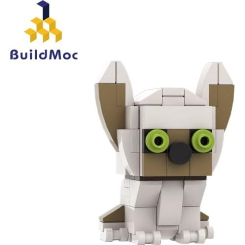 BuildMoc TV Show The Last Airbender Momo Animals Figures 98PCS MOC Model Building Blocks Toys for Children DIY Toy Kids Gifts