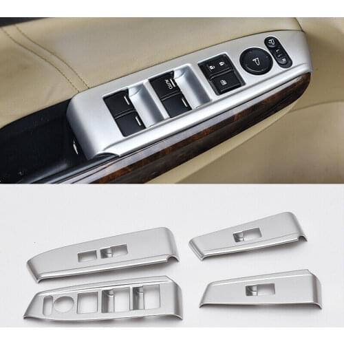 FOR Honda Accord 8th 2008 2009 2010 2011 2012 Window lift panel switch cover trim 4pcs