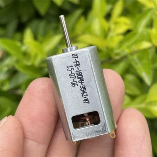 FK-180 Micro carbon brush motor DC 3V-6V 22200RPM high speed large torque with cooling holes For small toy model diy production