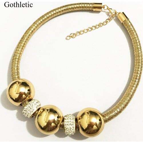 Чокеры из бусин Gothletic China At AliExpress