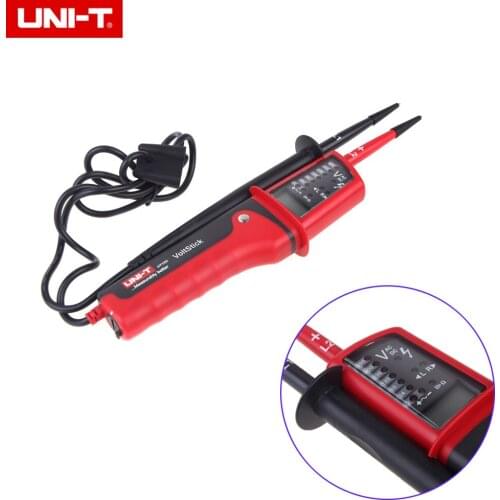 UNI-T UT15C LCD Display Waterproof IP65 Type Voltage Testers Motorcycle Voltimetro Voltage Meter