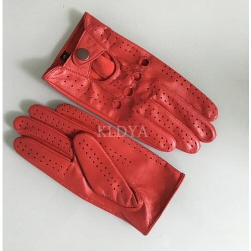 KLDYA Men's Leather Gloves