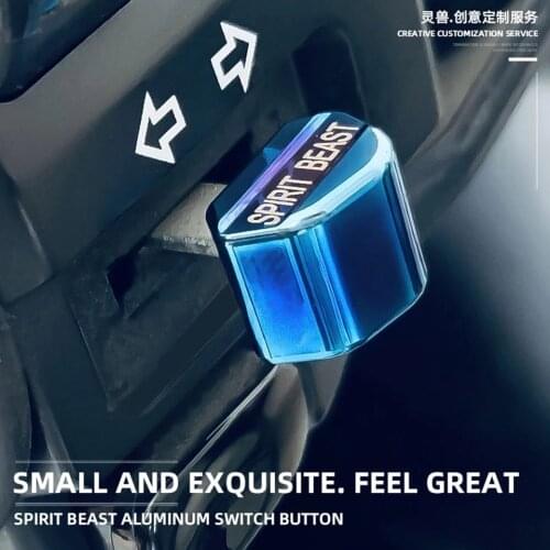 Spirit Beast Motorcycle Switches Button Turn Signal High Low Beam Start Buttons For Benelli Honda Suzuki Yamaha Kawasaki BMW