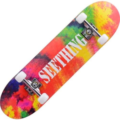 AddFun Longboard SkateBoard Trucks Completed Double Rocker 4 Wheels Skate Tool Park Maple Wood Boards Decks for Adults Fashion