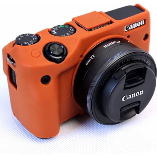 Soft Silicone Rubber Camera Protective Body Cover Case Skin For Canon EOS M3 Silicone Camera Bag Lens Bag Neoprene 3 Colors