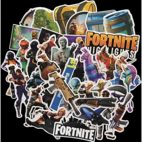 40 pcs/lot Game Laptop Sticker Not Repeating Waterproof Reuse Personality Car Styling Tool Sticker Motorcycle Luggage Stickers