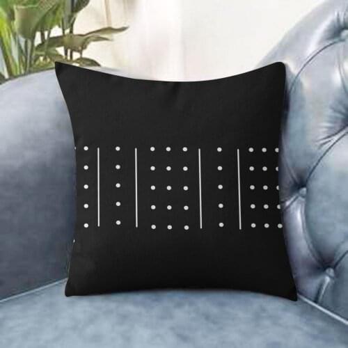 Pillow Case Geometric Pattern Furniture Decoration Polyester Living Room Couch Pillow Slip for Bedroom