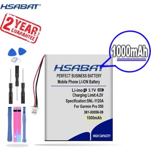 New Arrival [ HSABAT ] 361-00056-09 Battery for Garmin Pro 550, Pro 70, Pro Trashbreaker, PT 10, Sport Pro Transmitter, TB 10