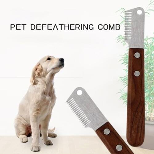 Pet Hair Removal Knife Cats Dogs Grooming Tools Dogs Lint Shedding Trimmer Brush Cats Hair Shedding Comb Pets Grooming Supplies