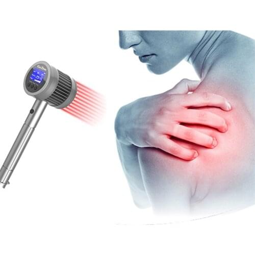 Portabel Handheld Handy Cure 808nm Deep Tissue Cold Laser Therapy for Pain Relief Joint Sports Injuries Treatment Device