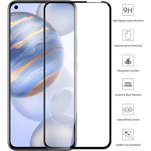 For HUAWEI Honor 8X 8A Shockproof Tempered Glass For Huawei Honor 9X 20 Pro Screen Protector Full Film For Honor 9A 30 30S Glass