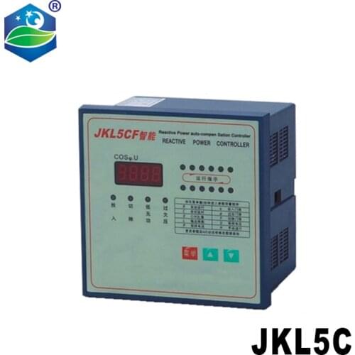 JKL5C power factor regulator for power factor capacitor 4step 380v PRCF