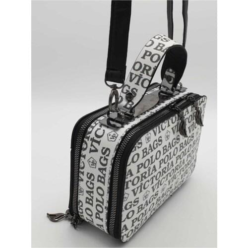 Messenger Bag Black White Pattern Wonderful lady bag 2021 Model Stylish and eye-catching Young girl bag Famous brand Dessano