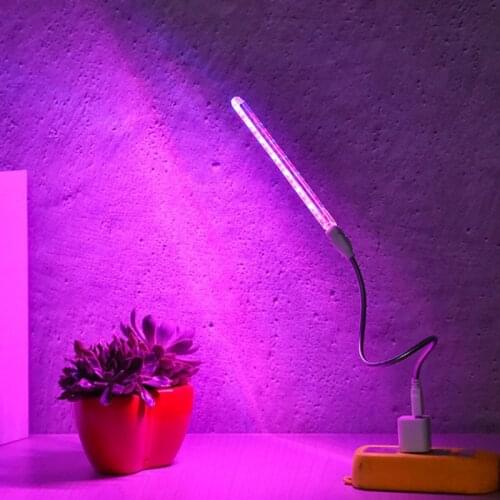 LED Grow Light USB 5V 10W Full Spectrum lamp For Plants Seedlings Flower Home Phytotape company Plants Free shipping