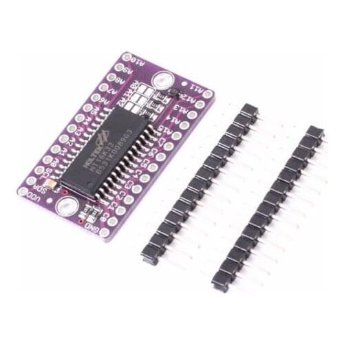 1 Pcs Standard HT16K33 LED Dot Matrix Drive Control Module Digital Tube Driver Factory in Stock